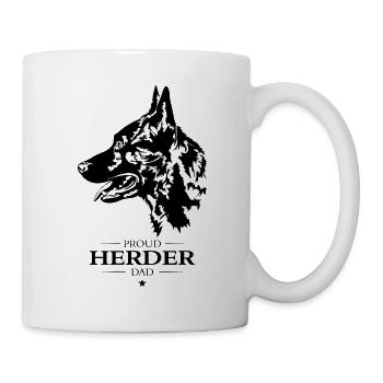 Herder Dad Dog Dog Wilsigns - Mug - white - Right