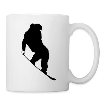 Killer tail grab - Tasse - Weiß - Rechts