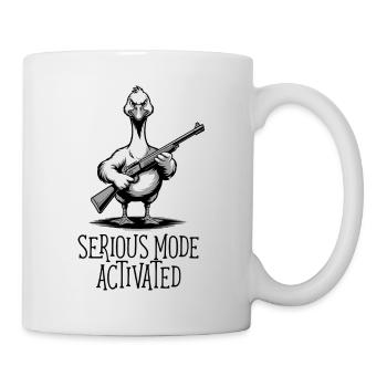 Serious Mode Activated - Mug - white - Right
