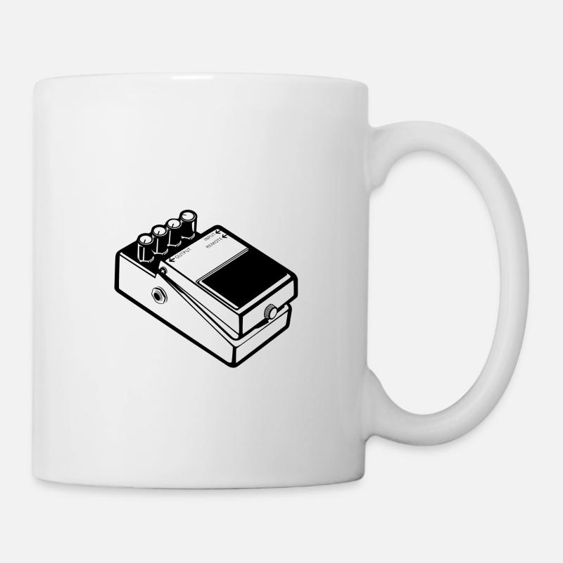 Amplificateur de musique guitare - Mug blanc - blanc