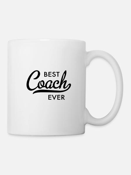 coach - Tasse - Weiß