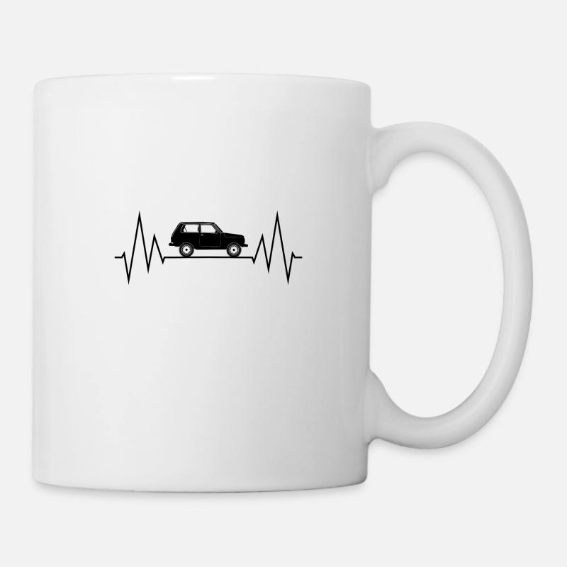 Offroad Vehicle Gift SUV - Mug - white