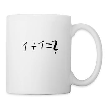 mathématiques mathématiques - Mug blanc - blanc - Droite