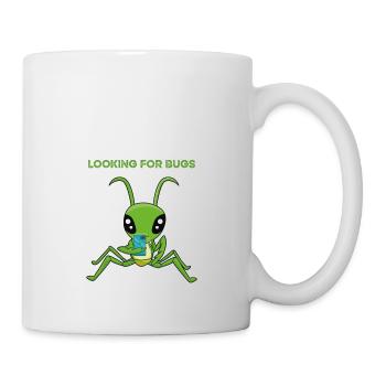 Looking for Bugs-Gottesanbeterin Handy - Tasse - Weiß - Rechts
