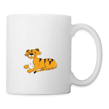 Pyjama Enfants,Sommeil Lumière Enfants,Léopard - Mug blanc - blanc - Droite