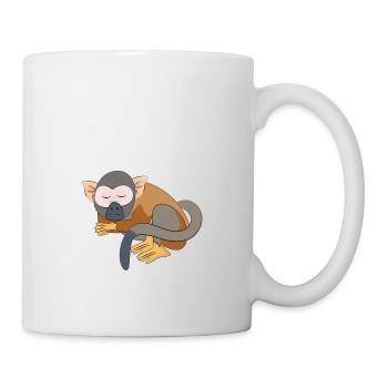 Pyjamas Enfants, Lumière de Sommeil, Skull Monkey - Mug blanc - blanc - Droite