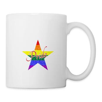 LGBTQ Pride - Tasse - Weiß - Rechts