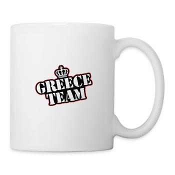 Greece Team - Tasse - Weiß - Rechts