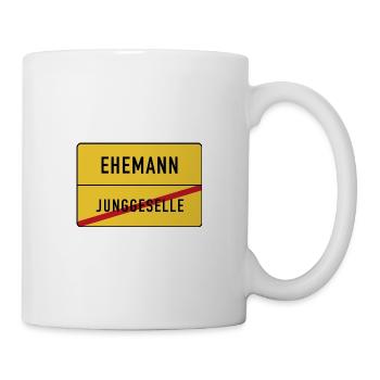 Junggeselle Ehemann - Tasse - Weiß - Rechts
