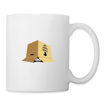 A moving box - Mug - white - Right