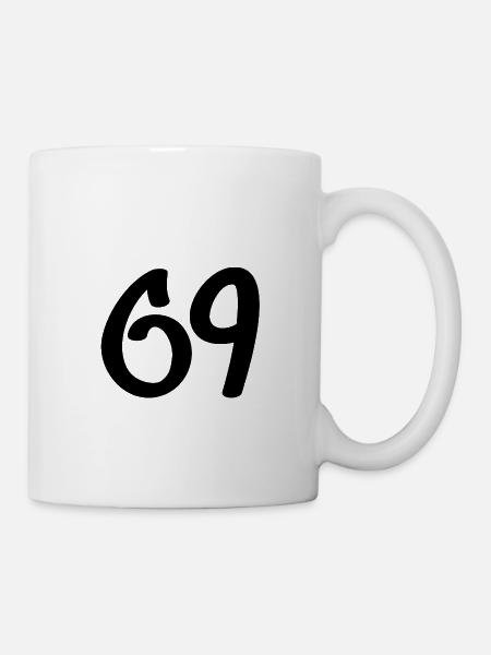 69 - Tasse - Weiß