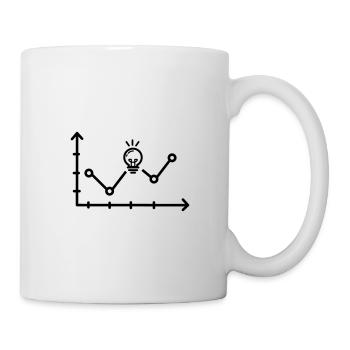 Profit maximization business idea - Mug - white - Right