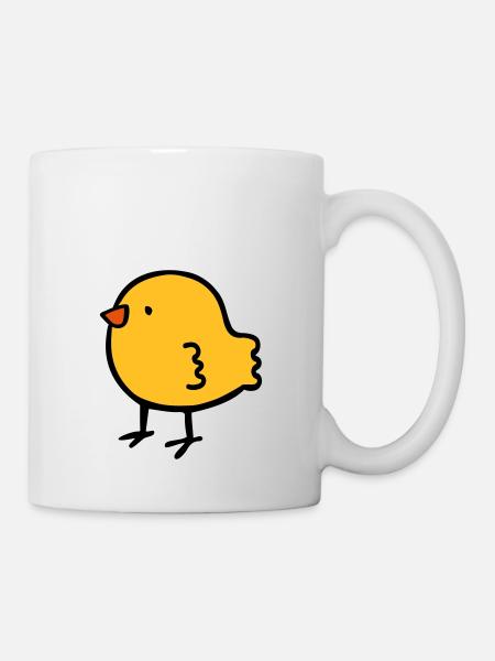 poussin - Mug blanc - blanc