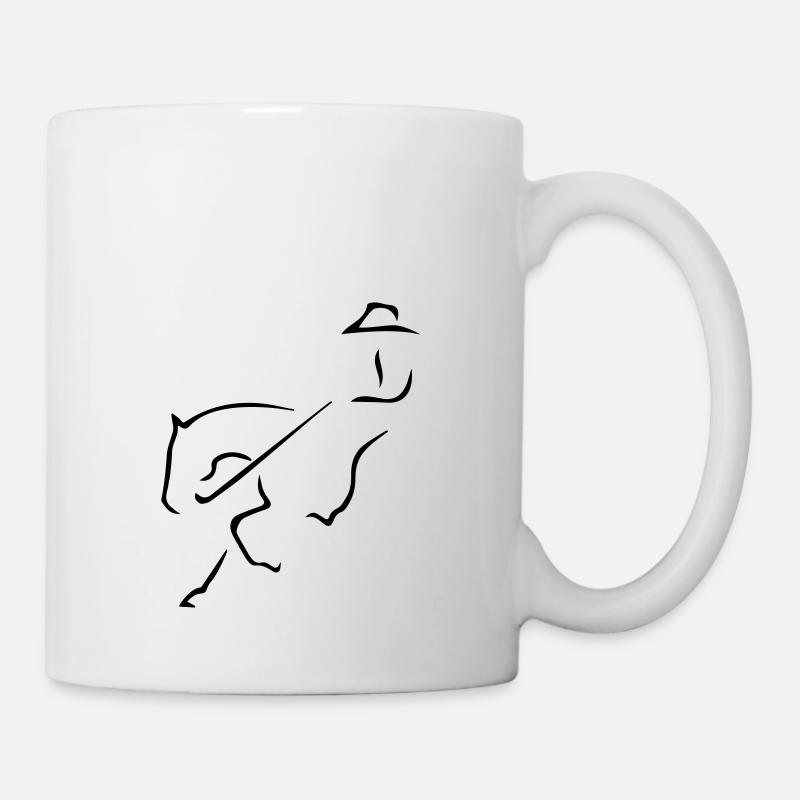 Arrêt coulissant - Mug blanc - blanc