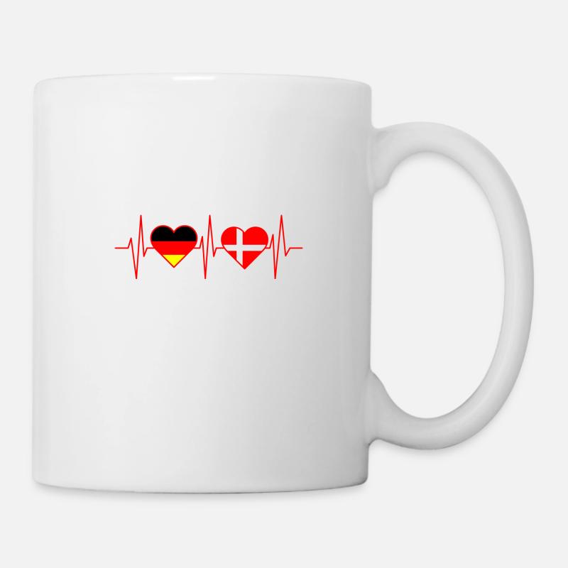 Cadeau Pulse Denmark North disant - Mug blanc - blanc