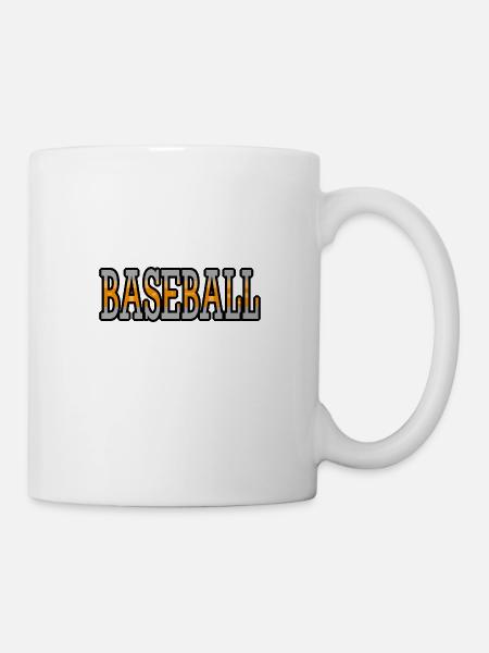 Baseball Baseball-Spieler - Tasse - Weiß