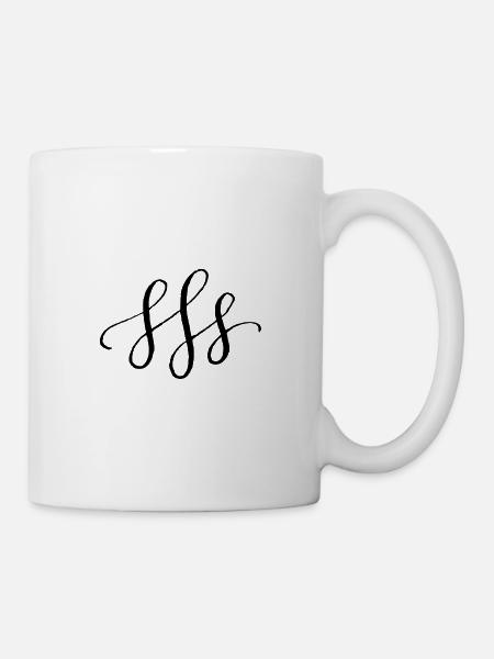 Dekoration - Tasse - Weiß