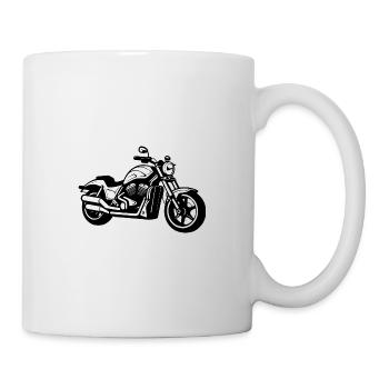 Motorcycle Biker - Mug - white - Right