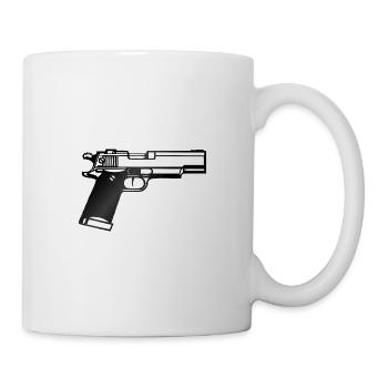 Gun - Mug - white - Right