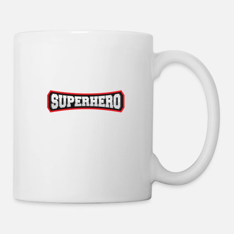 SUPERHERO - Mug - white