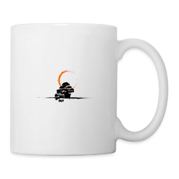 Zen bonsai tree - Japan art - Mug - white - Right
