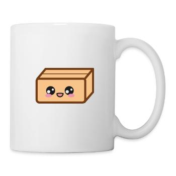 Karton Verpackung Umzug - Tasse - Weiß - Rechts