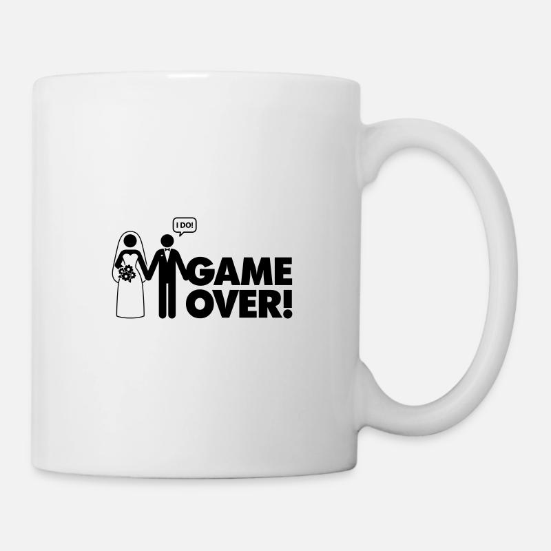 Game Over. Sono sposato. - Tazza - bianco