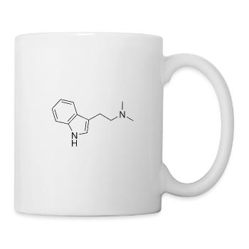 DMT molecule - black - Mug - white - Right