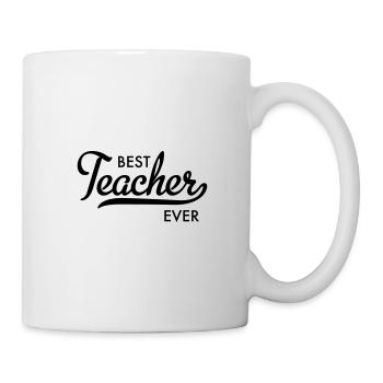 best teacher ever - Mug - white - Right