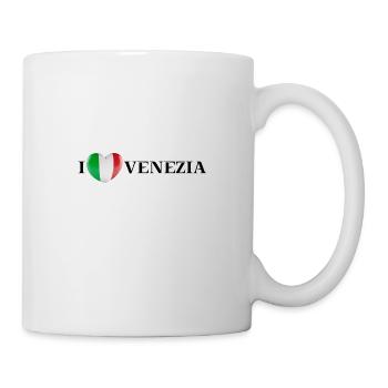 I LOVE VENEZIA Geschenkidee Venedig Venice - Tasse - Weiß - Rechts