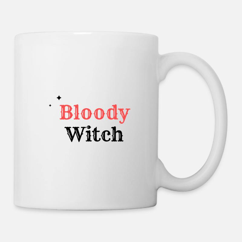 Bloody Witchy - Tasse - Weiß