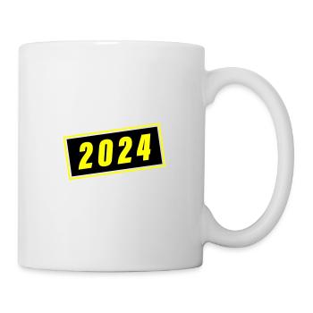 Année 2024 - Mug blanc - blanc - Droite