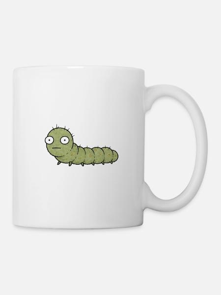 TINY ACTIVISTS | Raupe - Tasse - Weiß
