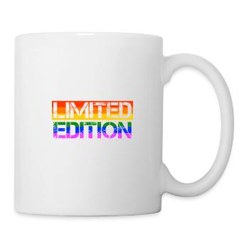 LGBT Limited Edition Gay Pride CSD Rainbow - Mug - white - Right