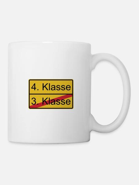 4. Klasse nicht 3. Klasse - Tasse - Weiß