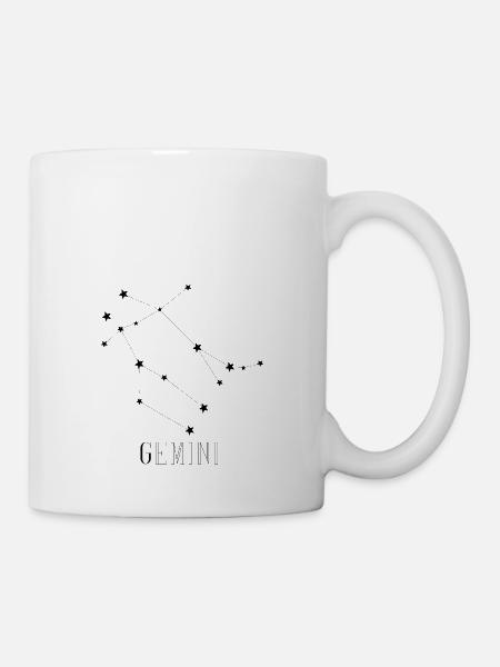 GÉMEAUX - Mug blanc - blanc