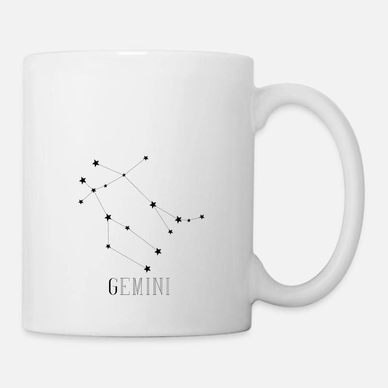 ZWILLINGE - Tasse - Weiß