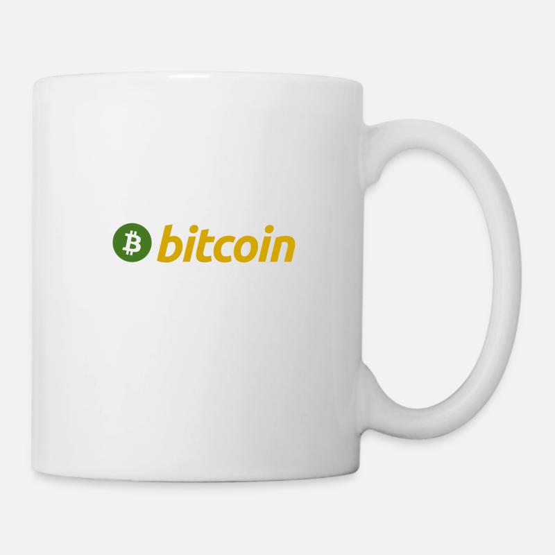 Bitcoin (Bitcoin) - Tasse - Weiß