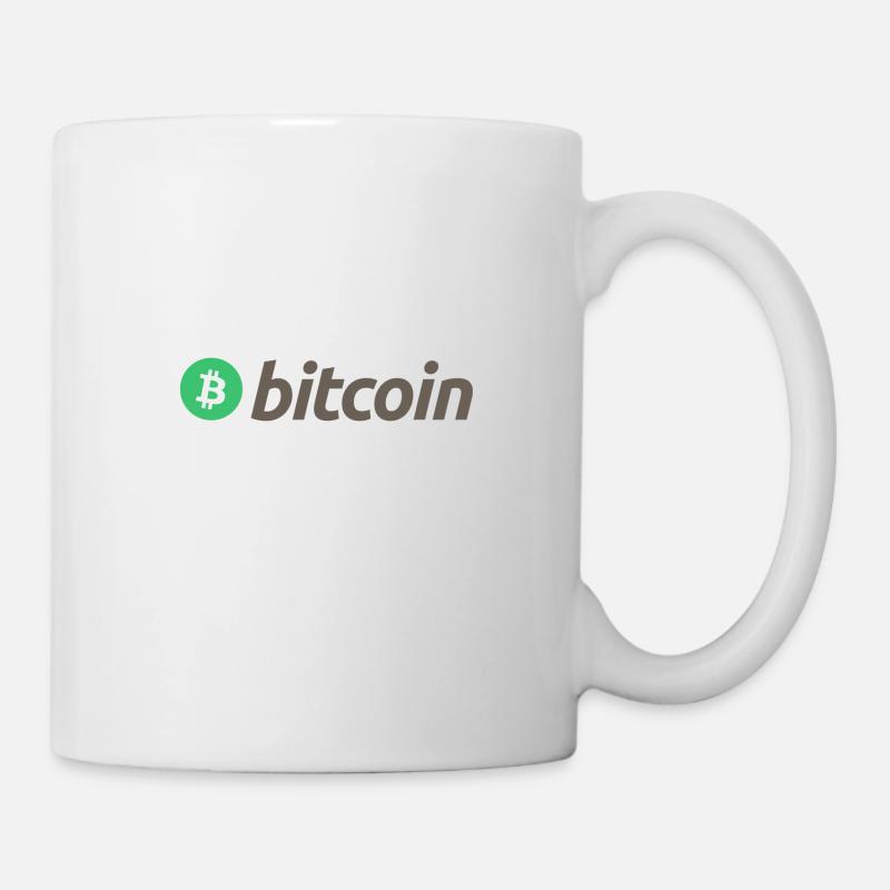 Bitcoin - Mug blanc - blanc
