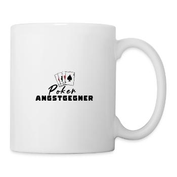 Poker Fear Adversaires - Mug blanc - blanc - Droite