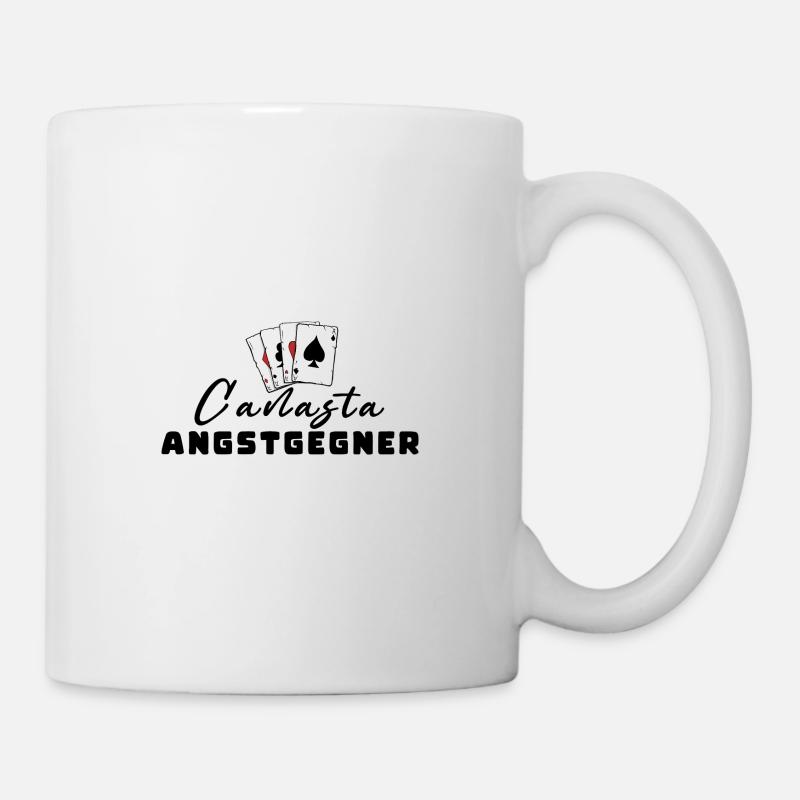 Canasta Fear Opponent - Mug - white