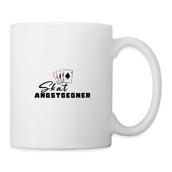 Skat Fear Opponent - Mug - white - Right