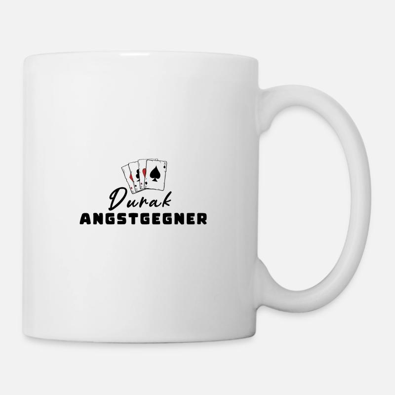 Durak Angstgegner - Tasse - Weiß