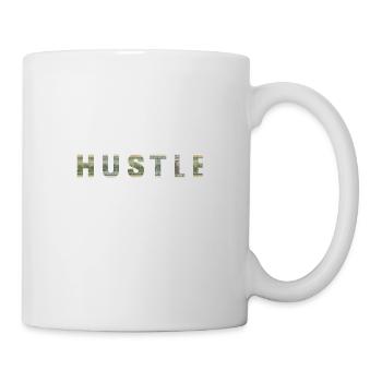 Hustle Dollar Bill Texture Motivation Inspiration - Mug - white - Right