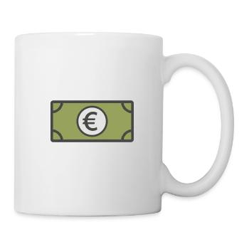 Euro Banknote | Money, Finance & Currency - Mug - white - Right