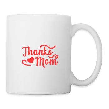 Merci maman maman fête des mères maman - Mug blanc - blanc - Droite