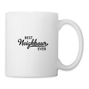 Best neighbor ever - Mug - white - Right
