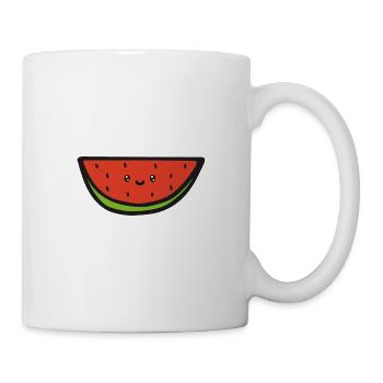 Wassermelone - Tasse - Weiß - Rechts