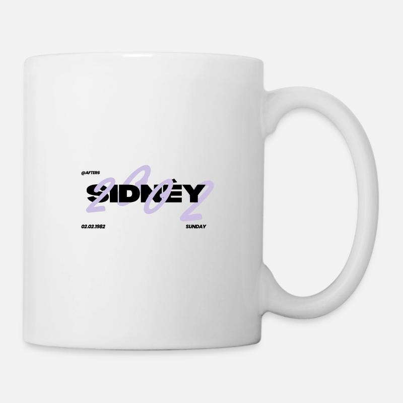 SIDNÉY - Tasse - Weiß