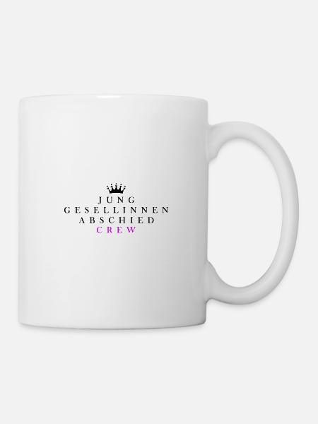 Junggesellinnenabschied Crew - Tasse - Weiß